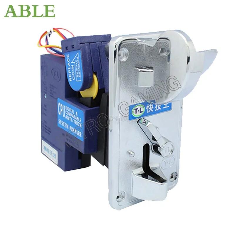 Arcade Parts Advanced TW 930 Coin Acceptor CPU High Speed Inserting Front Entry Single Coin Selector Coin Validator